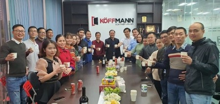 Công ty cổ phần Koffmann Việt Nam khai xuân đầu năm Canh Tý 2020