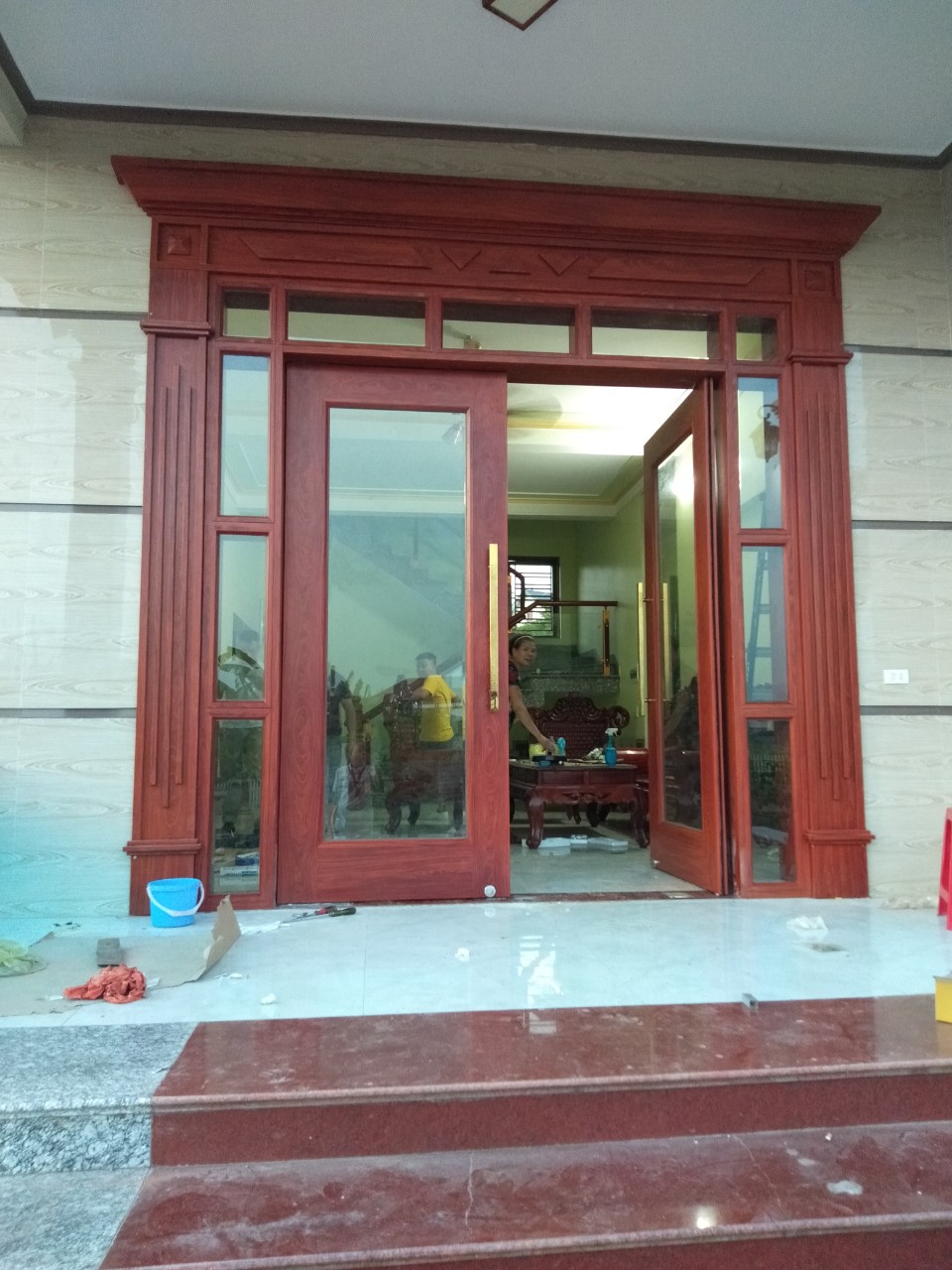 công trình thi công ngày 30 -9